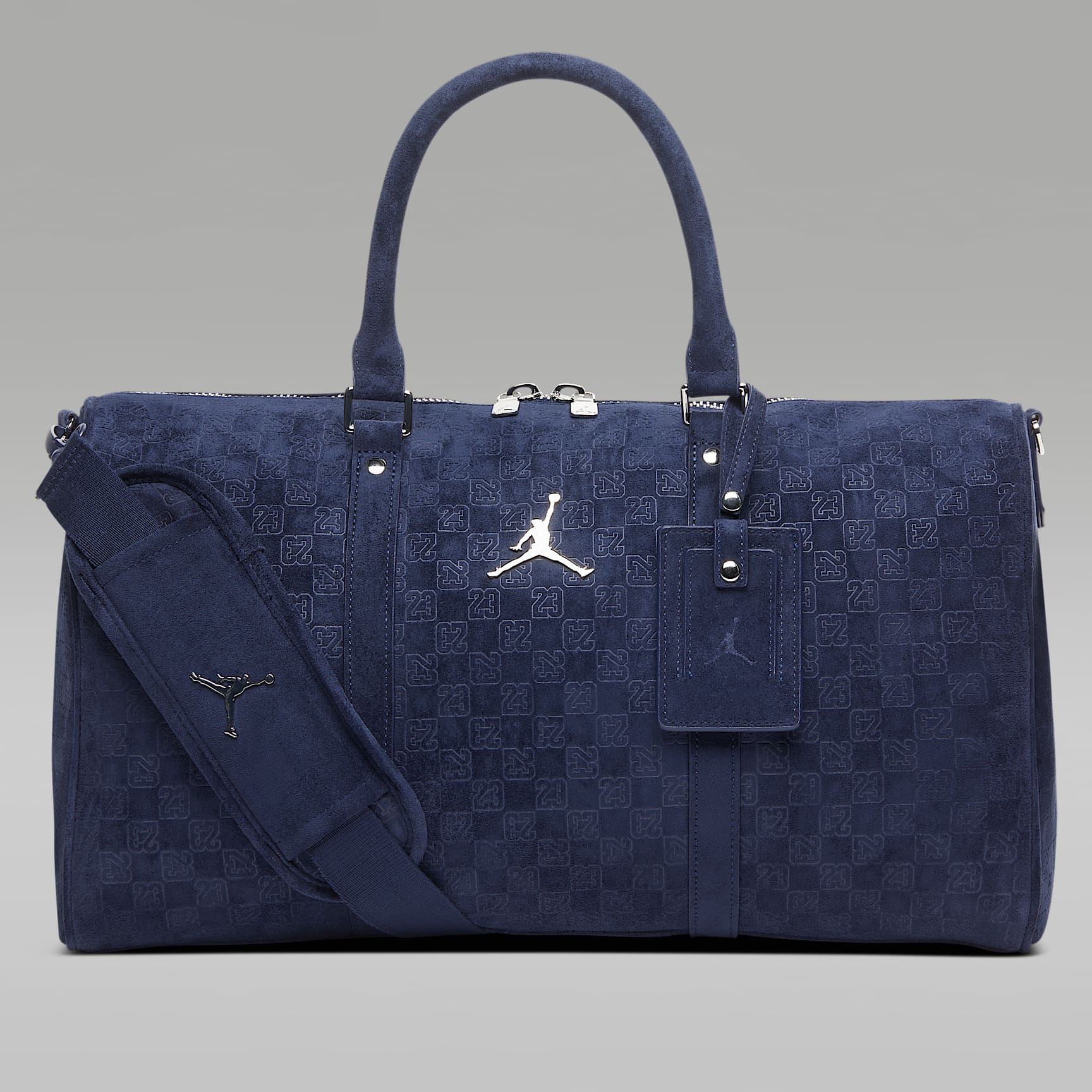 Jordan Suede Monogram Duffel (25L). Nike SE Jordan Suede Monogram Duffel (25L). Nike SE